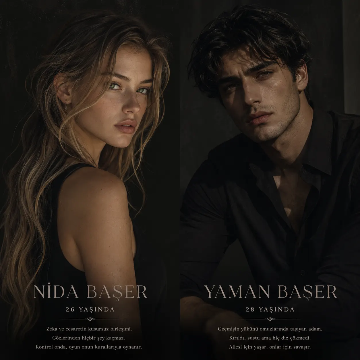 Yaman Başer & Nida Başer - Elzem karakter görseli