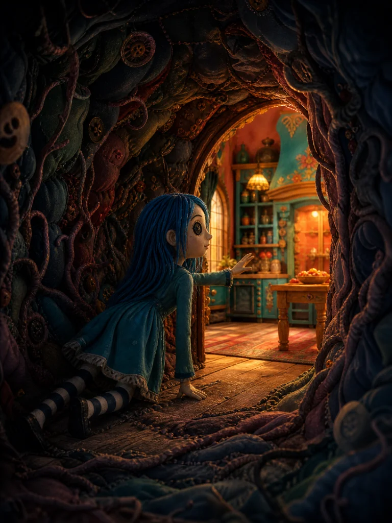 Coraline - Coraline ve gizli dünya karakter görseli
