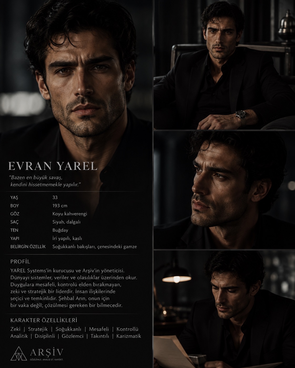 Evran Yarel - PERVÂNE SERİSİ | ŞEHBÂL (+18) karakter görseli