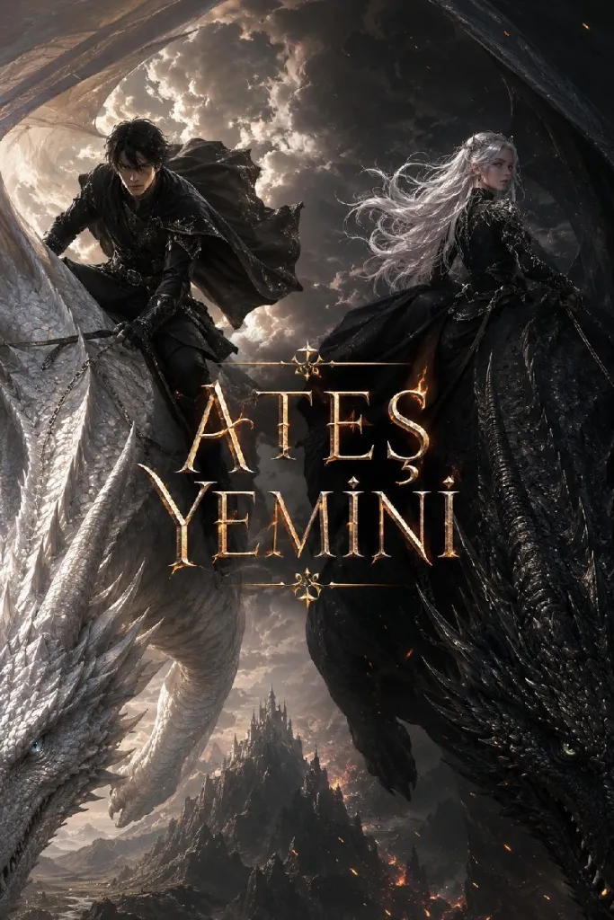 ATEŞ YEMİNİ - Nuray kitap kapağı