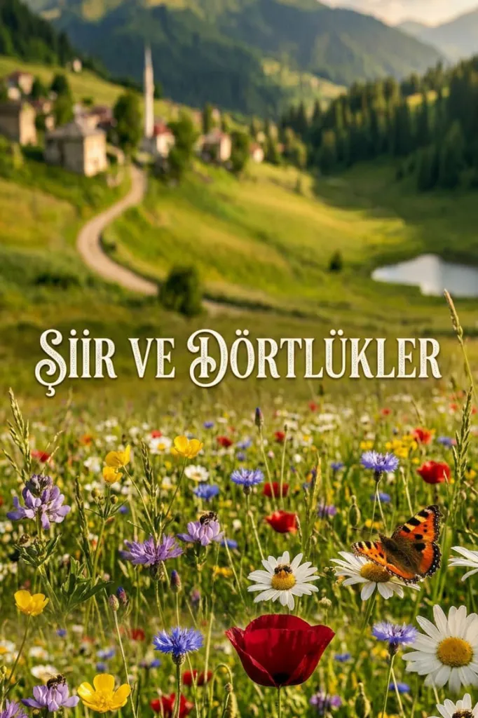 ŞİİR VE DÖRTLÜKLER kapagi