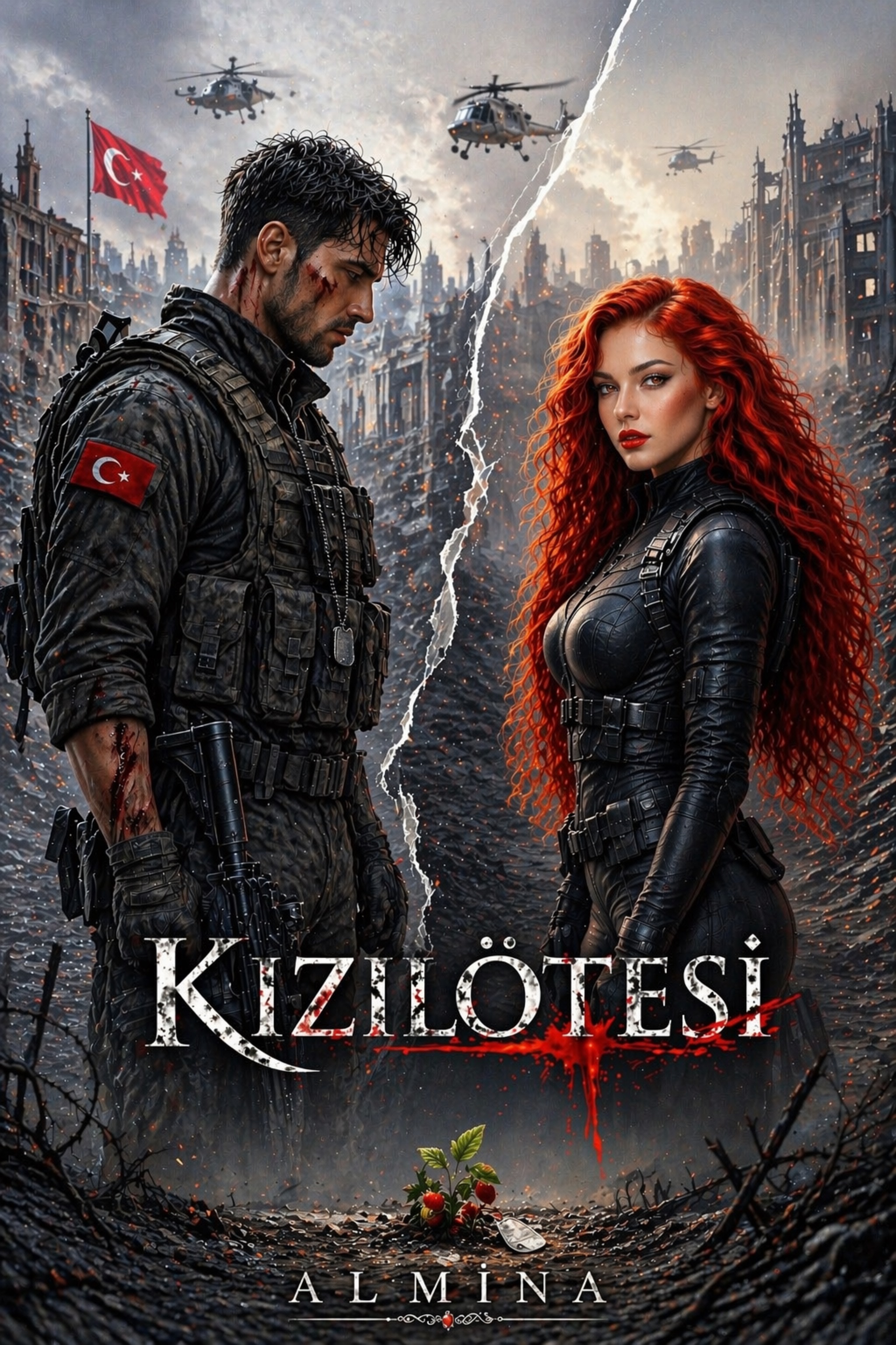 KIZILÖTESİ (+18) - Almina kitap kapağı