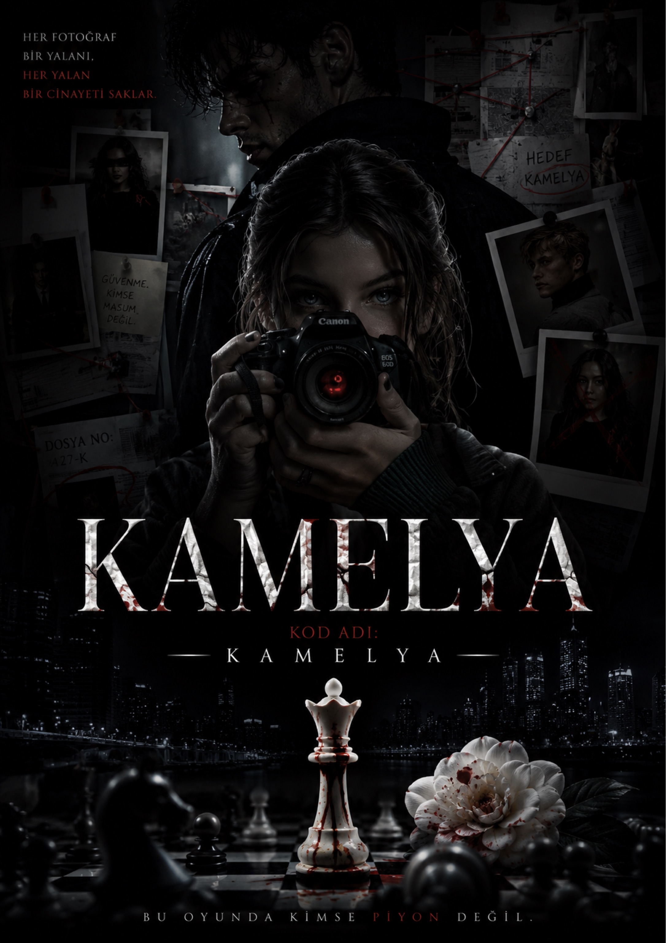 KOD ADI: KAMELYA kitap kapağı
