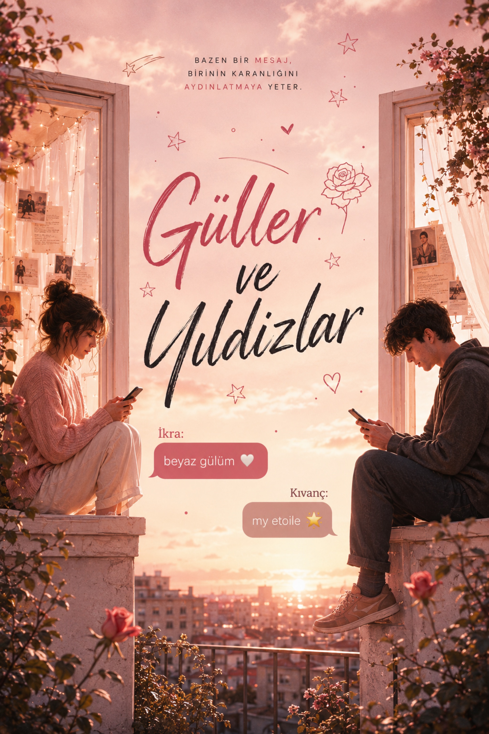 Güller Ve Yıldızlar (texting) kapagi