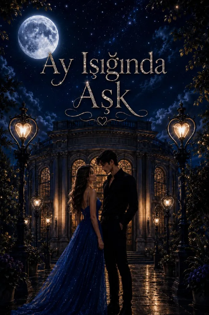 AY IŞIĞINDA AŞK - Ozan kitap kapağı