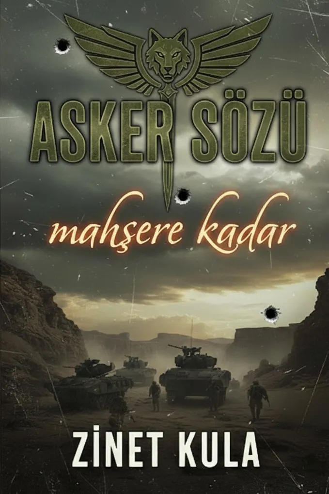 Asker sözü 𝓜𝓪𝓱ş𝓮𝓻𝓮  𝓚𝓪𝓭𝓪𝓻 kitap kapağı