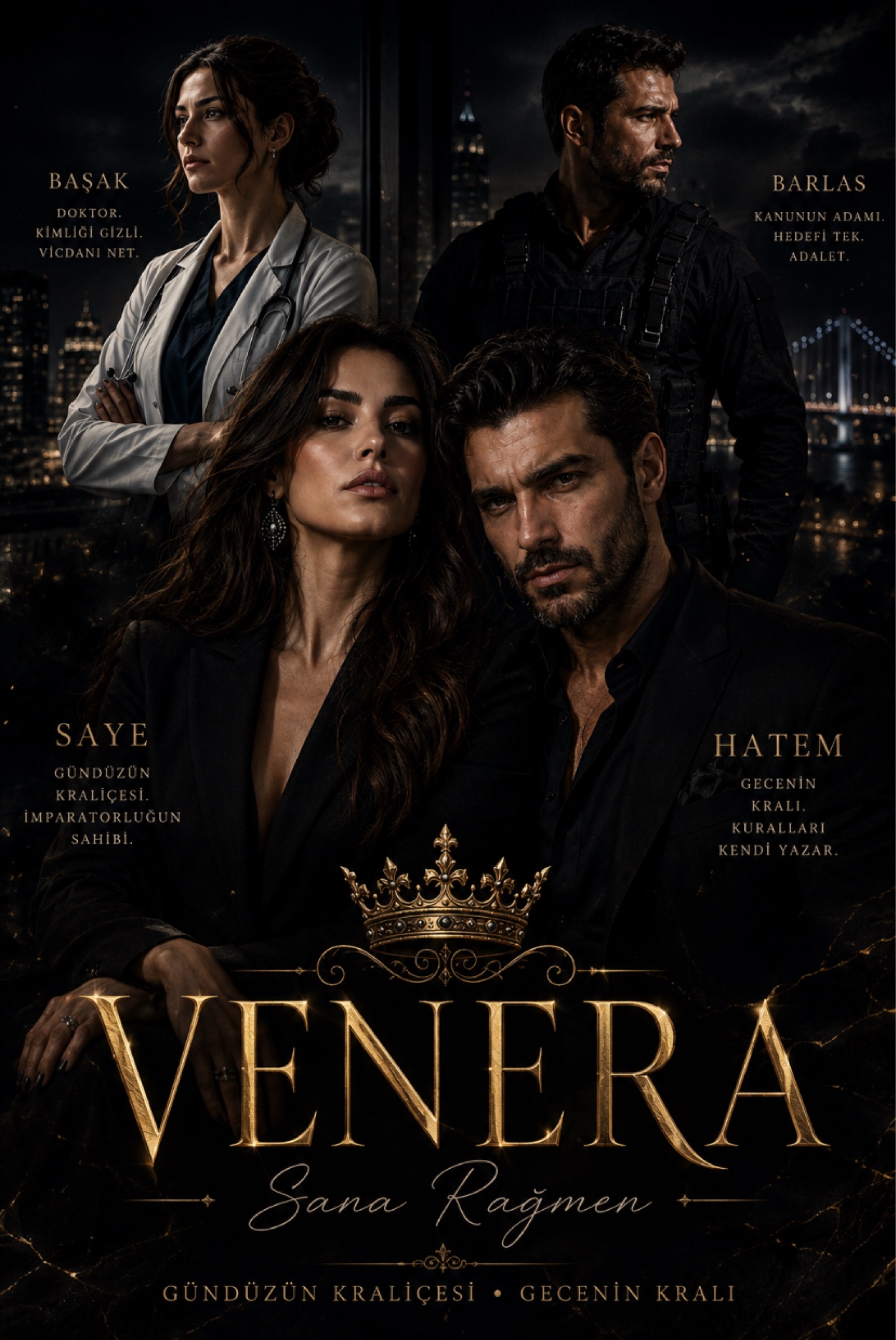 VENERA / SANA RAĞMEN - Giz rel kitap kapağı
