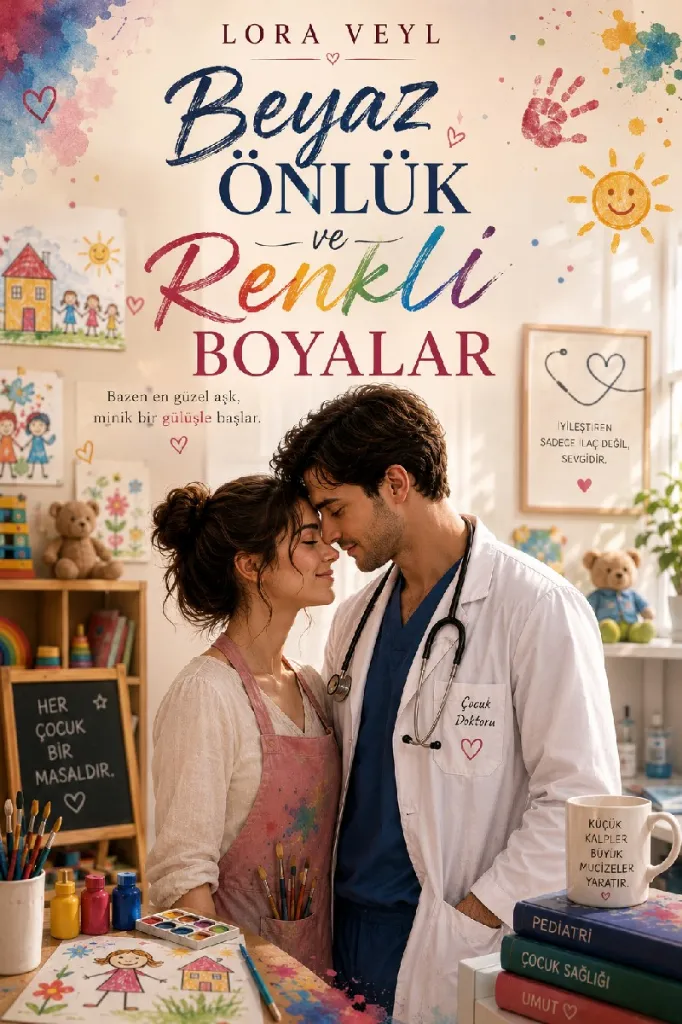 Beyaz Önlük Ve Renki Boyalar kapagi