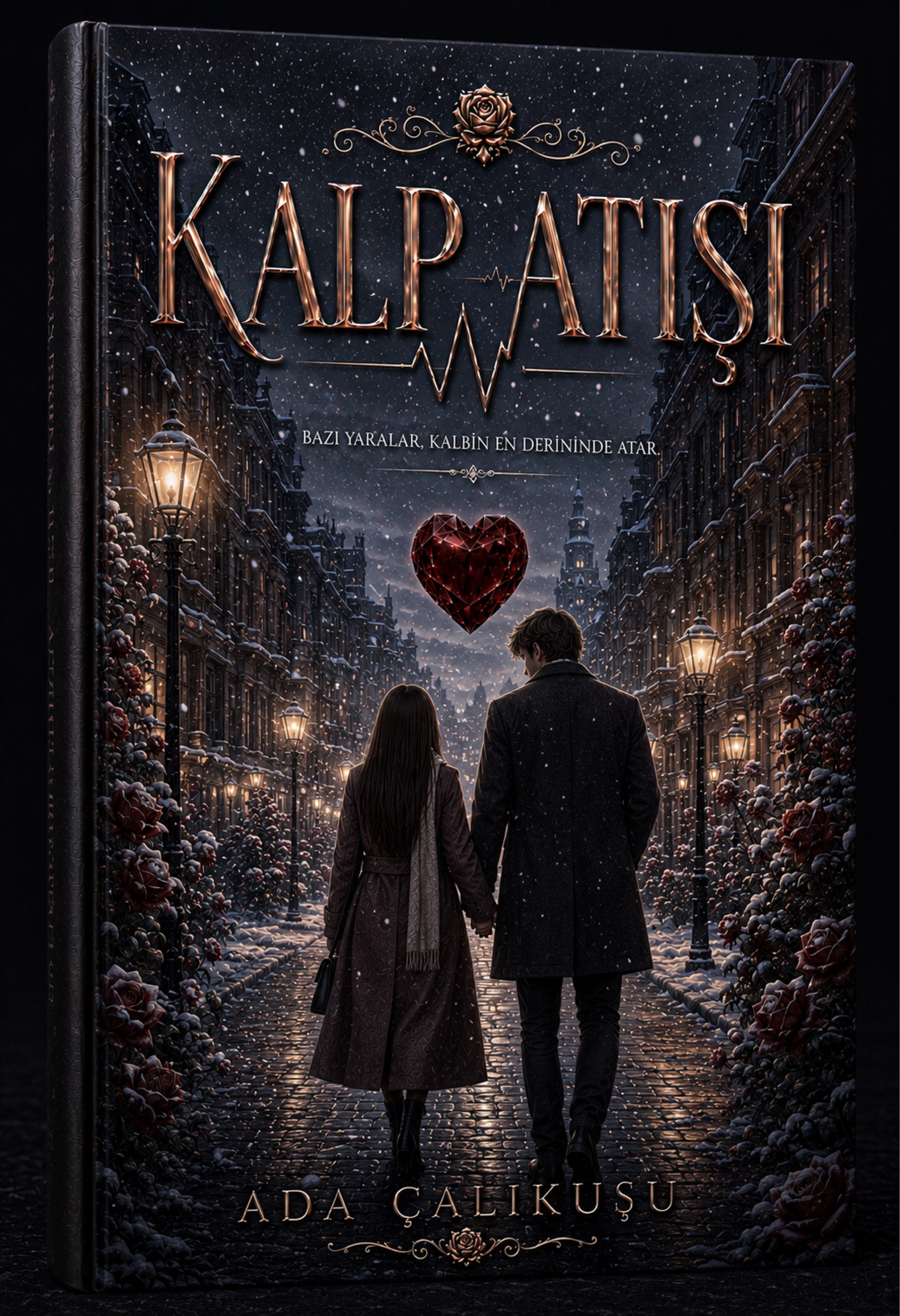 Kalp atışı - Ada-books kitap kapağı