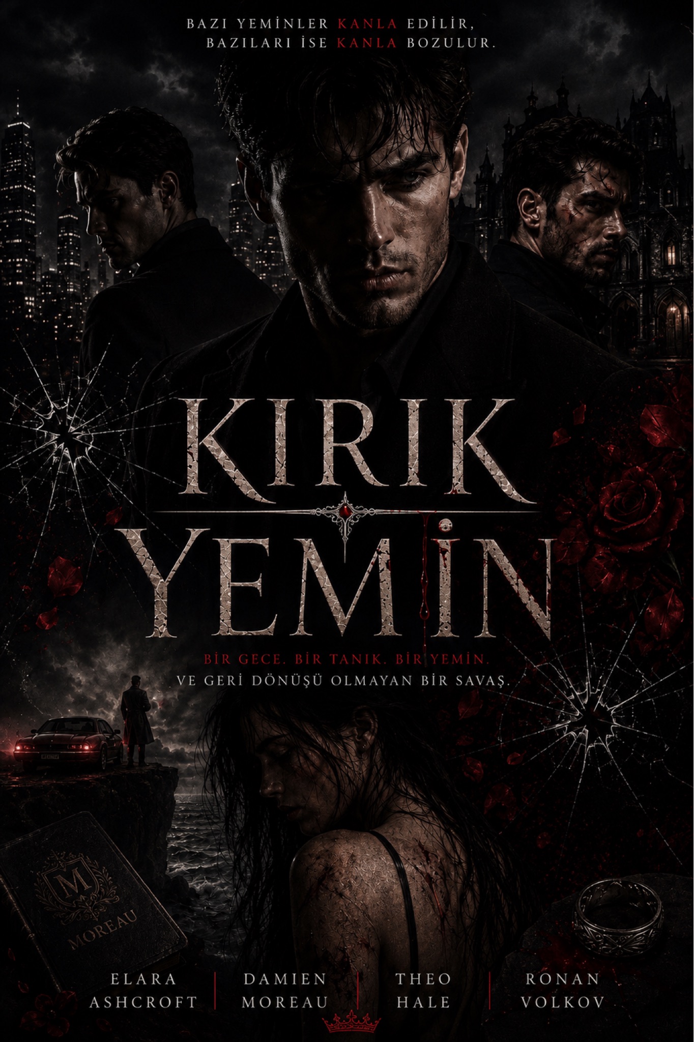 KIRIK YEMİN – Seda kitap kapağı