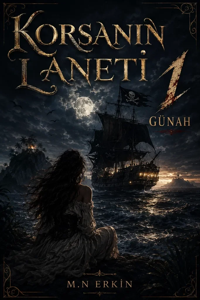 KORSANIN LANETİ 1: GÜNAH – Nurr kitap kapağı