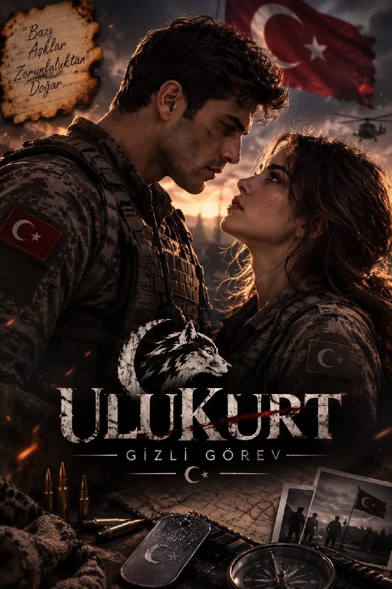 UluKurt ~ Gizli Görev – geceninkaranlığı kitap kapağı