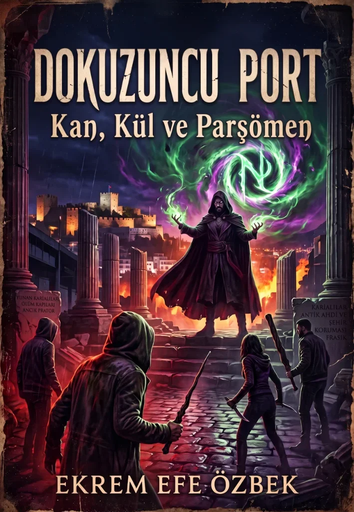 Dokuzuncu Port: Kan, Kül ve Parşömen – WritePad Yazarı kitap kapağı