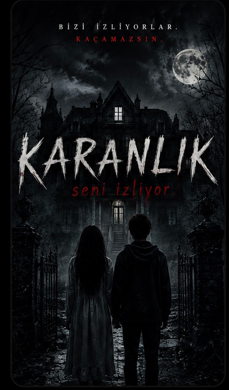 KARANLIK SENİ İZLİYOR – WritePad Yazarı kitap kapağı