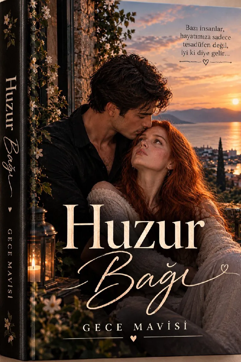 Huzur Bağı – gece kitap kapağı
