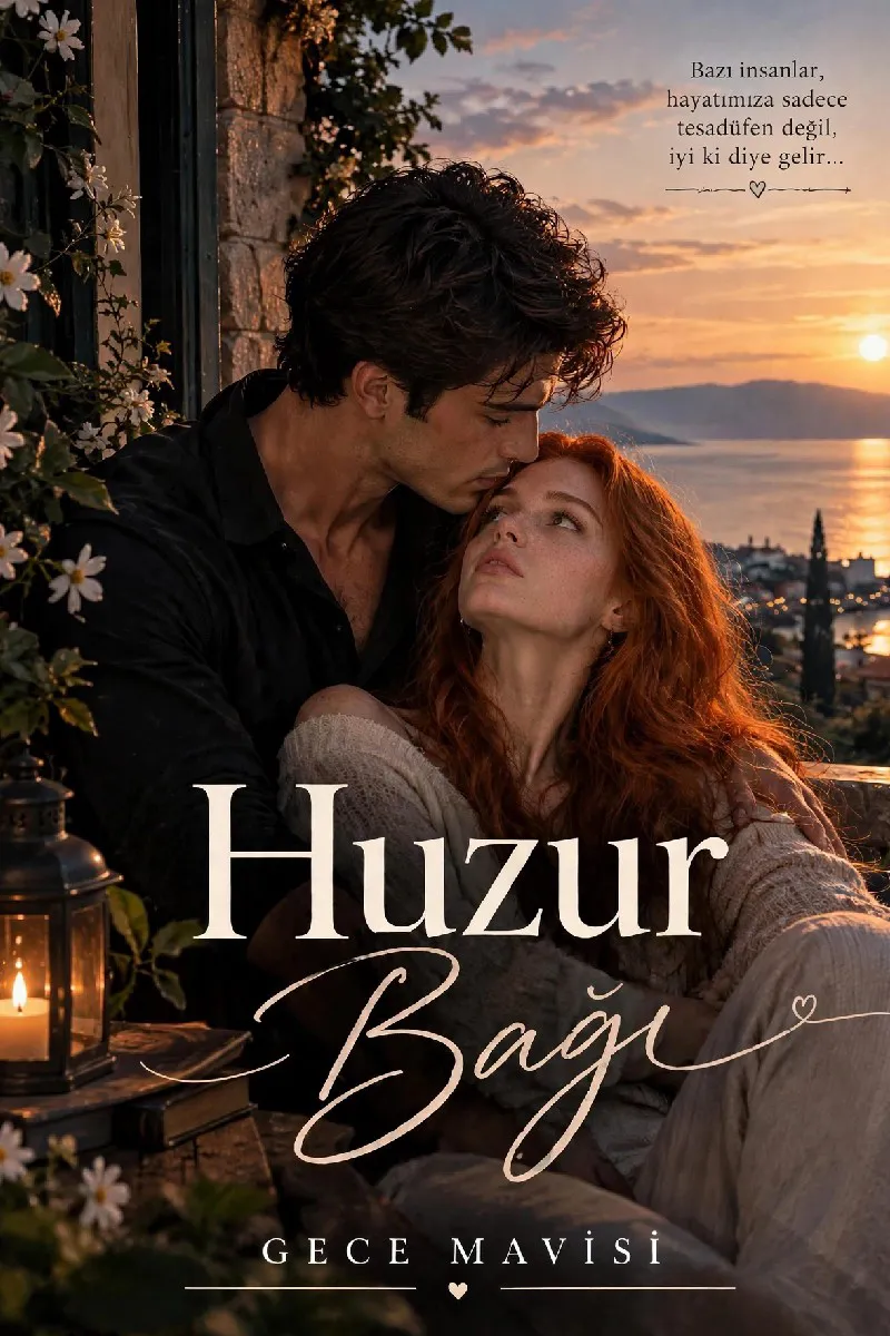 Huzur Bağı – gece kitap kapağı