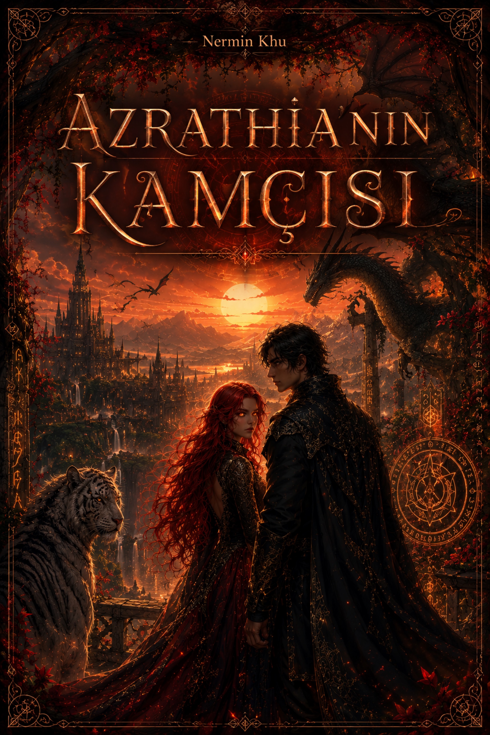 Azrathianın kamçısı - Nermin Veliyeva kitap kapağı