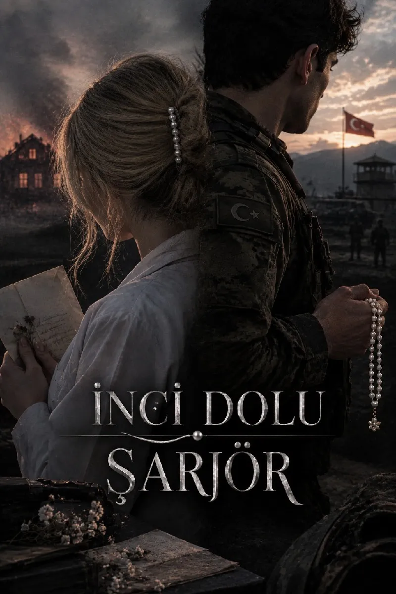 İNCİ DOLU ŞARJÖR – Deniz Çetin kitap kapağı