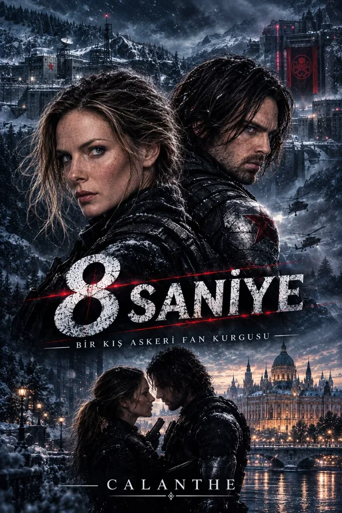8 Saniye | Kış Askeri – Lea Andrea kitap kapağı