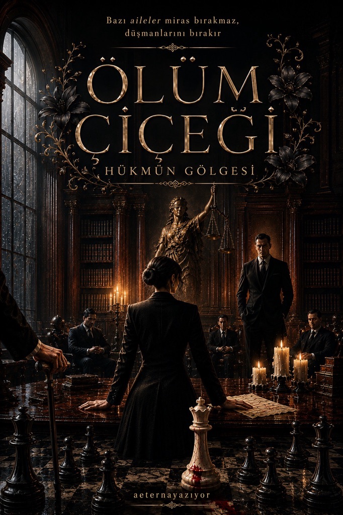 Ölüm Çiçeği- Hükmün Gölgesi – Ayça Olgaç kitap kapağı