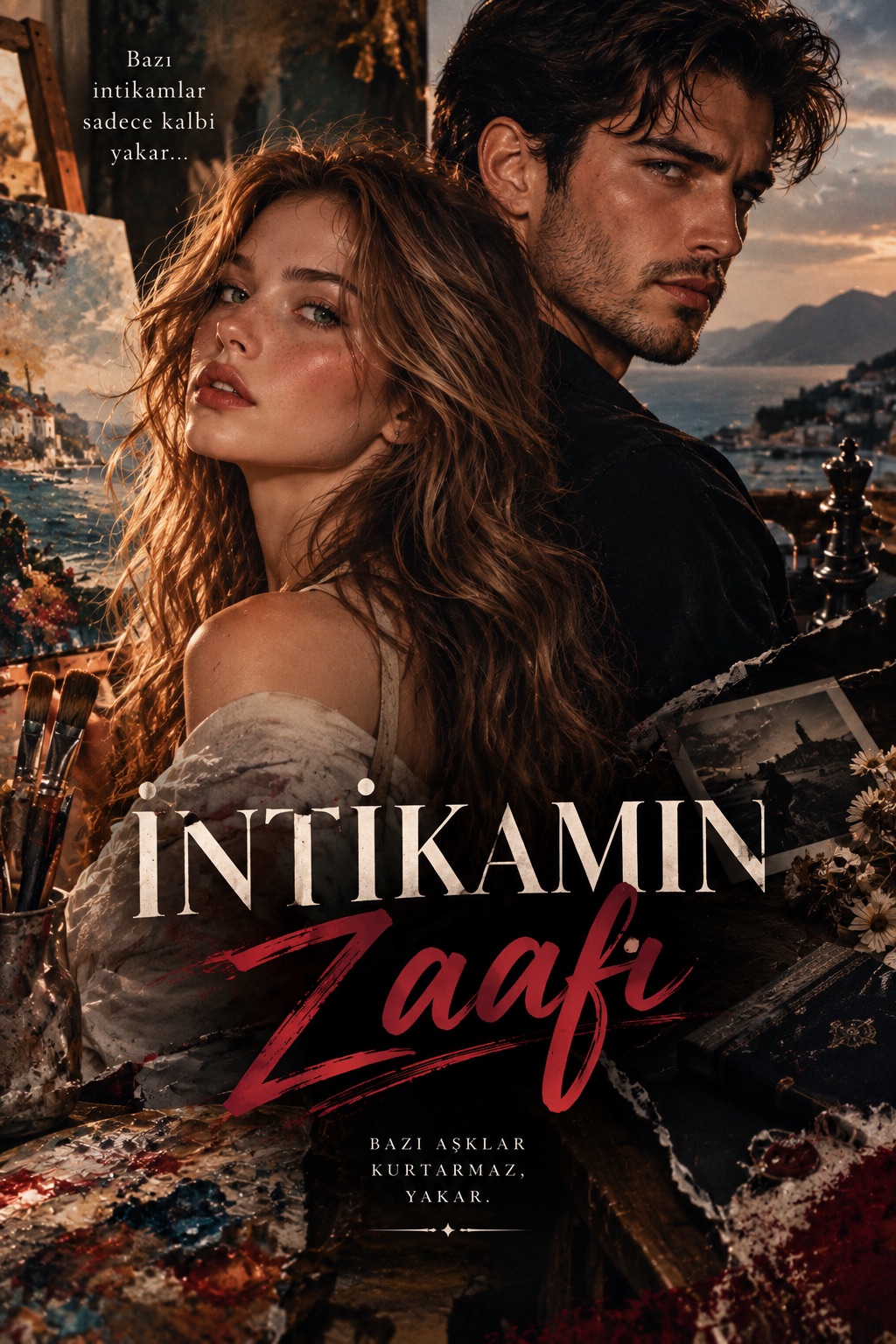 İNTİKAMIN ZAAFI – Melike kitap kapağı