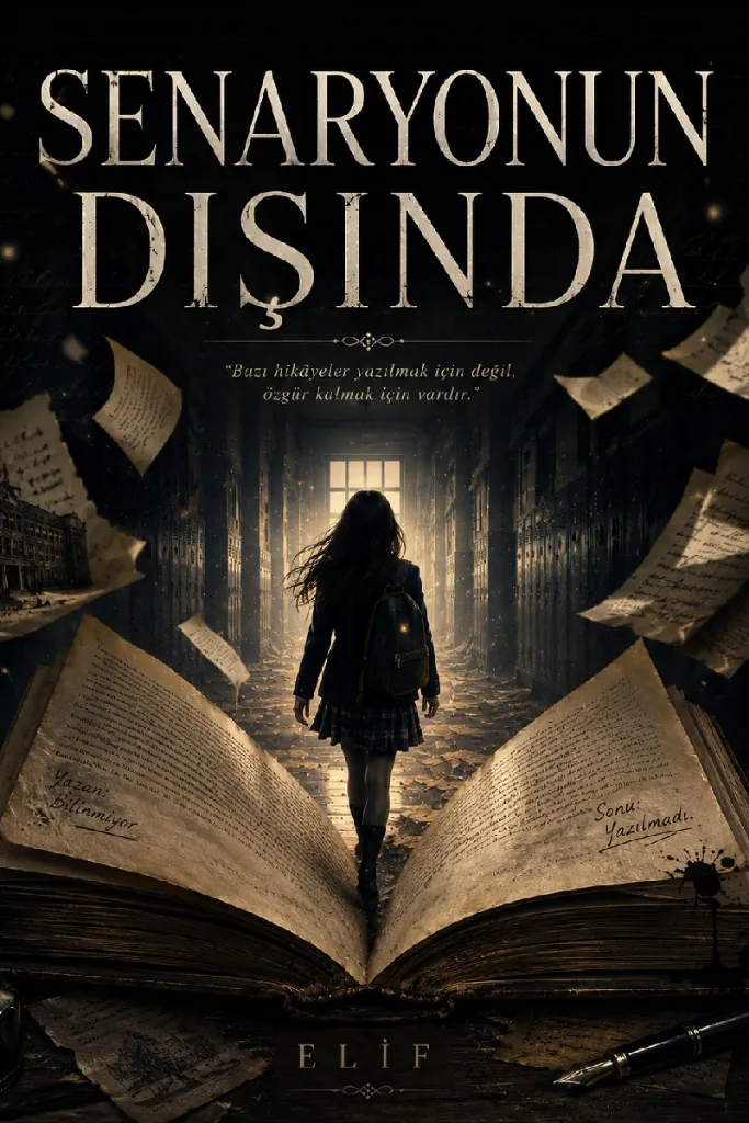 SENARYONUN DIŞINDA kitap kapağı