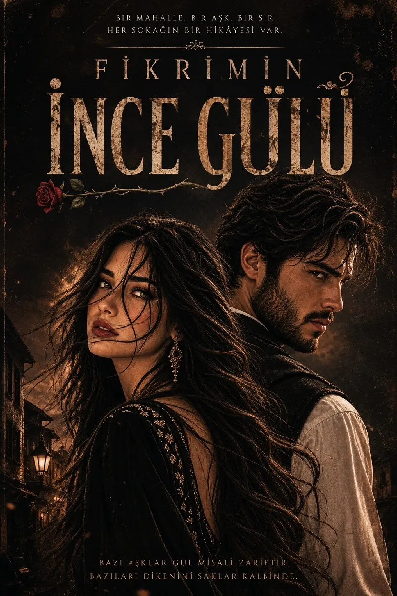 fikrimin ince gülü – karanlikgece_01 kitap kapağı