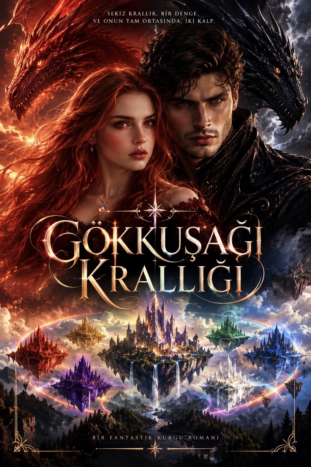 GÖKKUŞAĞI KRALLIĞI  - ZİLAN ERBEK ARIKAN – Zilan Erbek Arıkan kitap kapağı