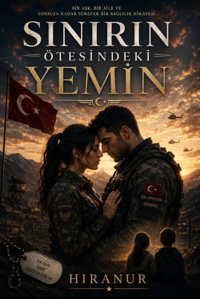 SINIRIN ÖTESİNDEKİ YEMİN - Hiranur Tashan kitap kapağı