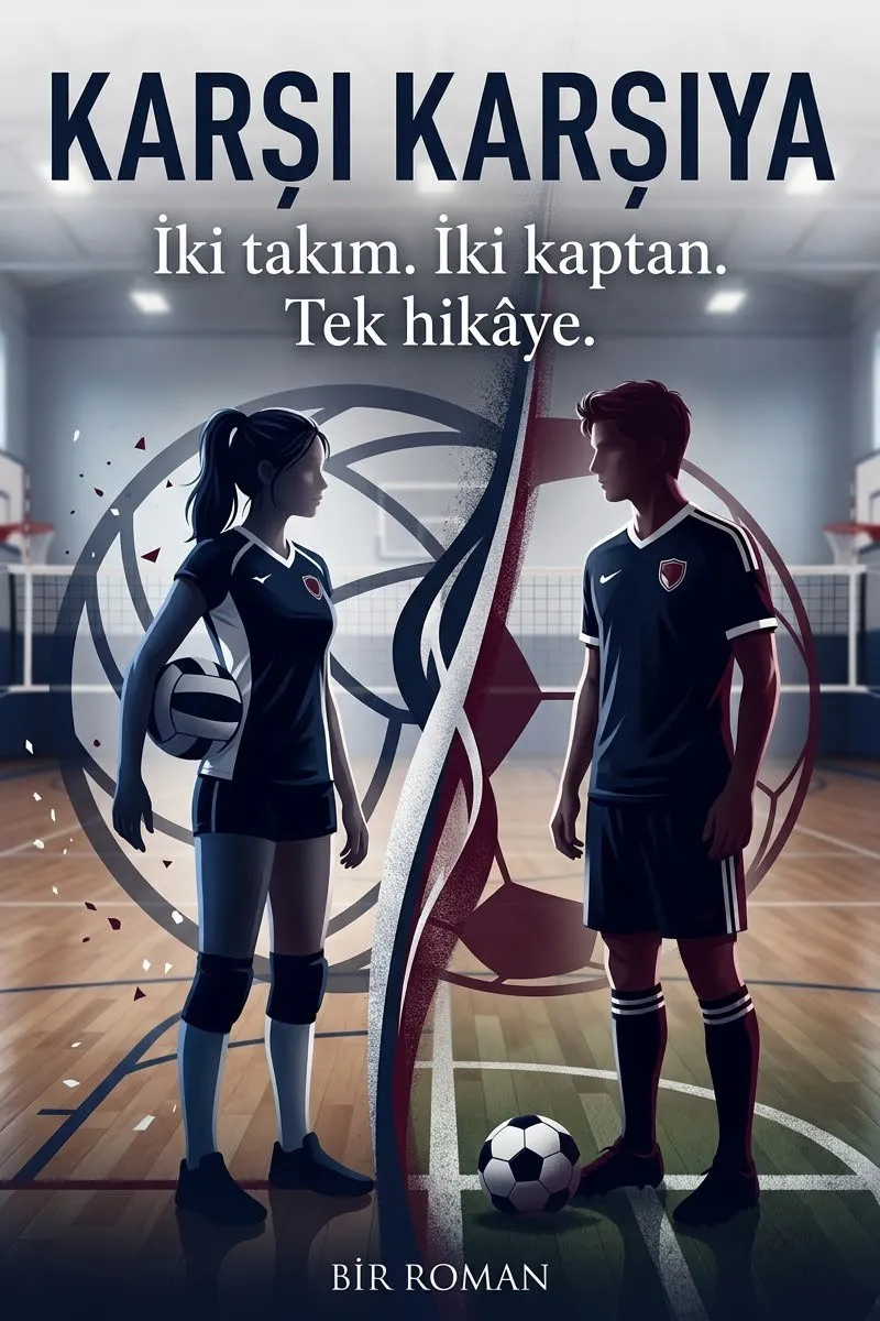 KARŞI KARŞIYA – yazar__23 kitap kapağı