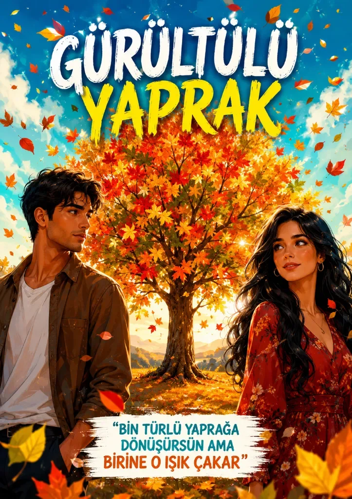 GÜRÜLTÜLÜ YAPRAK - mavikalemm kitap kapağı