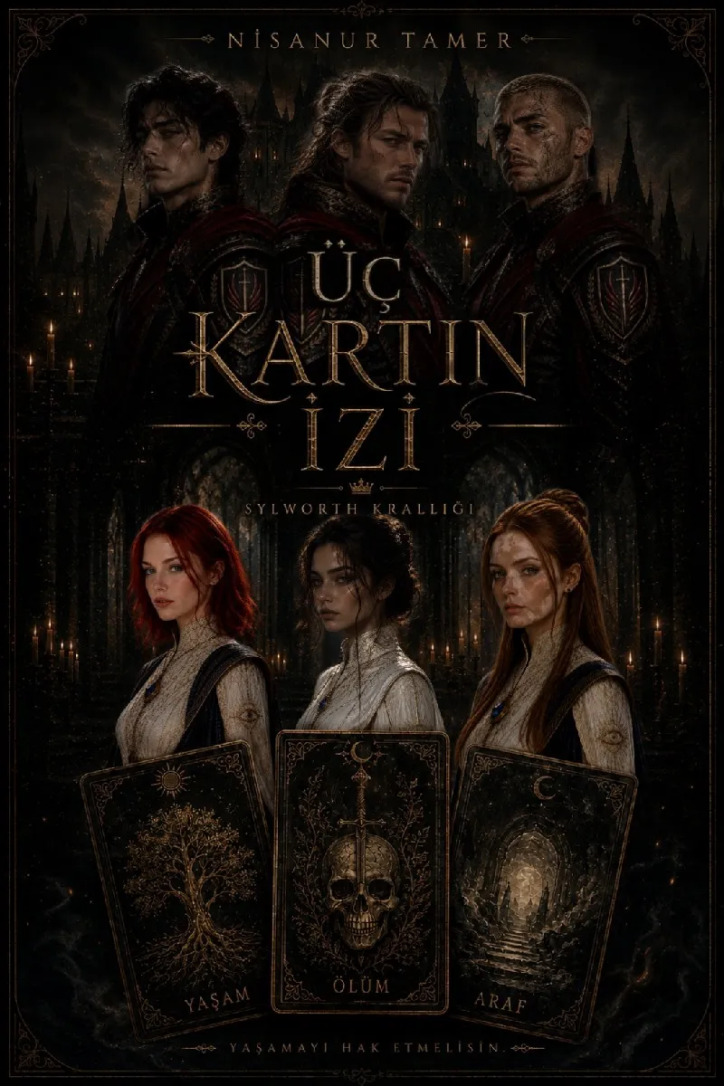 Sylworth Krallığı; Üç Kartın İzi – Nisanur Tamer kitap kapağı