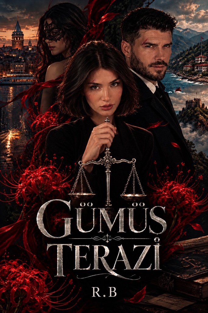 Gümüş Terazi – Sessizligi.Yazan R.B kitap kapağı