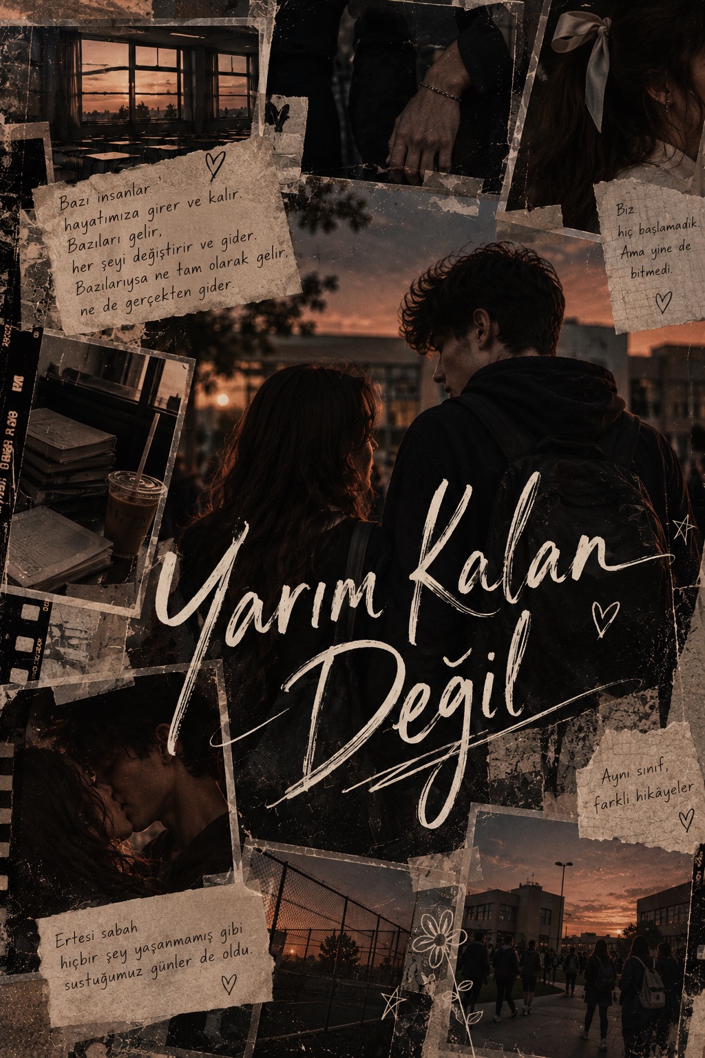 Yarım Kalan Değil – laraveyraa kitap kapağı