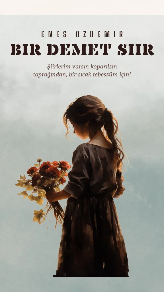 BİR DEMET ŞİİR 💖 – Enes Özdemir kitap kapağı