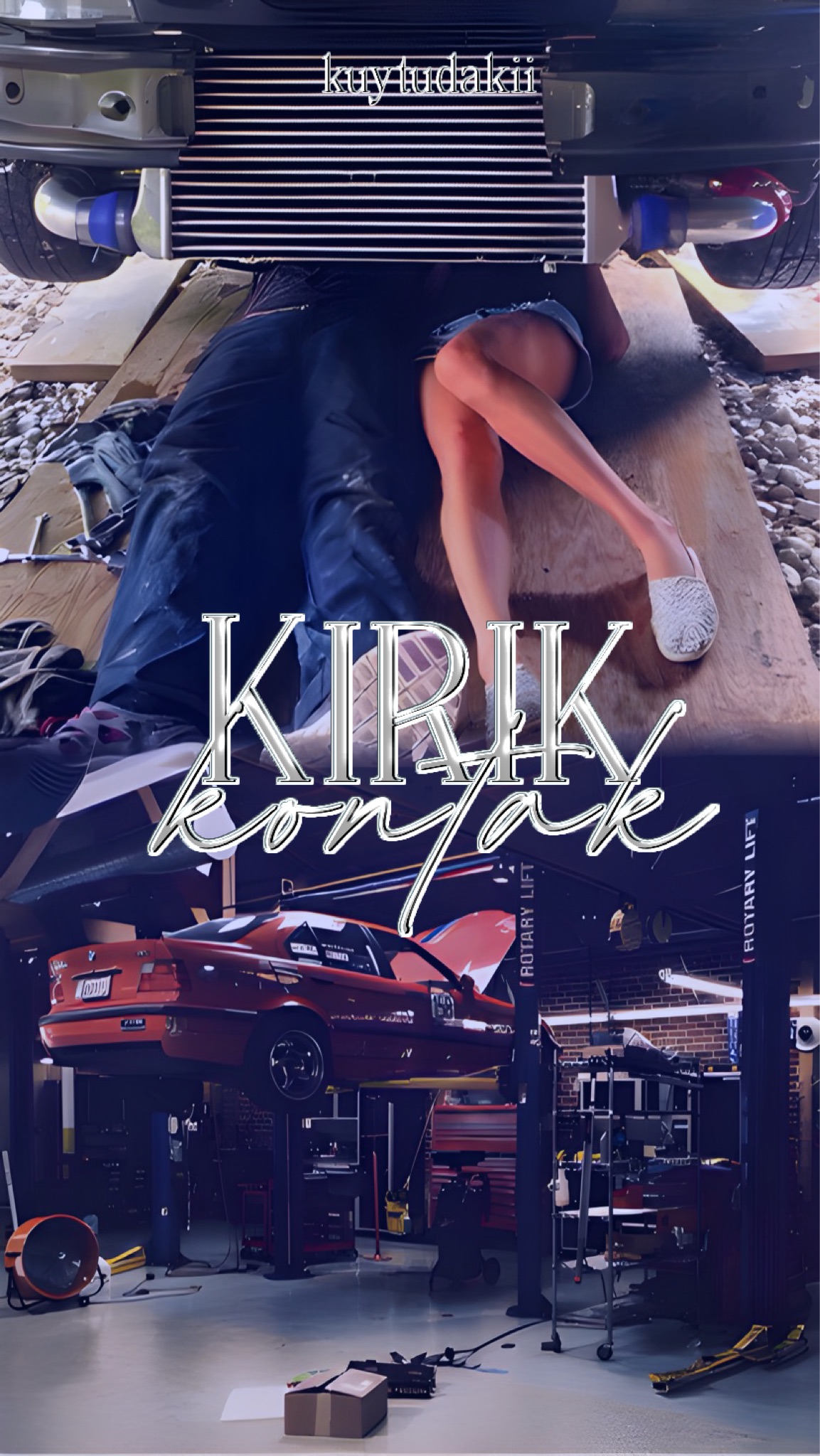 KIRIK KONTAK - ✈︎ ✈︎ kitap kapağı