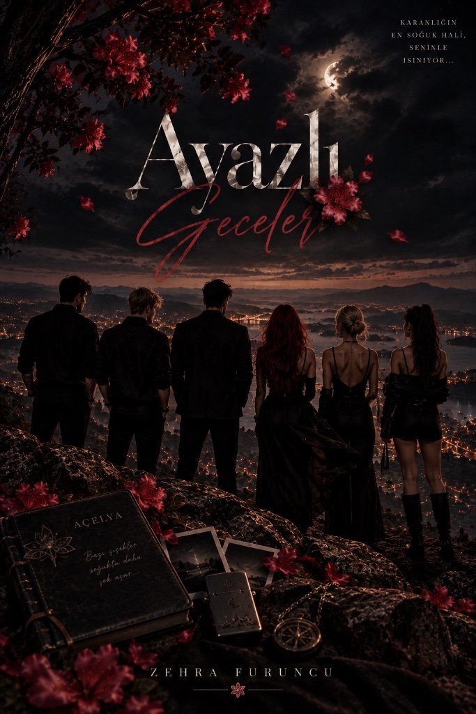 Ayazlı Geceler – yaralarkadar kitap kapağı