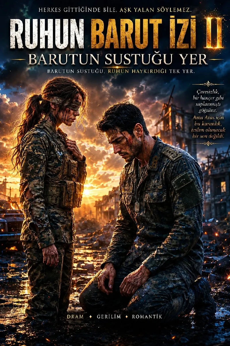 Ruhun Barut İzi ll Barutun Sustuğu Yer – Hanife kitap kapağı