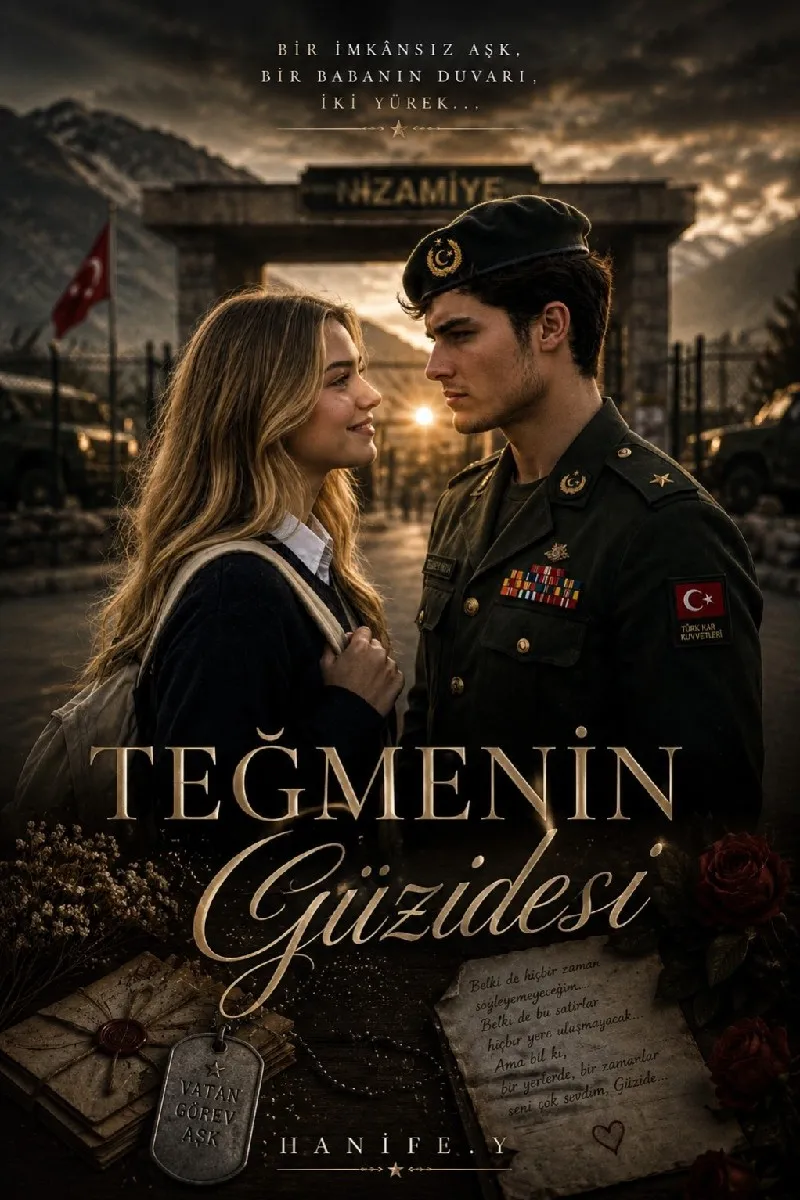 Teğmenin Güzidesi – Hanife kitap kapağı