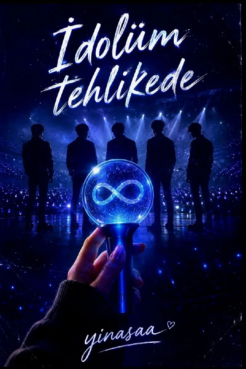 İdolüm tehlikede - Yina kitap kapağı