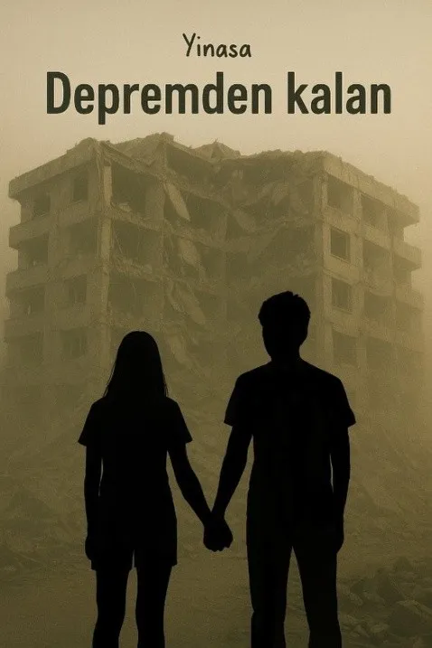 Depremden kalan – Yina kitap kapağı