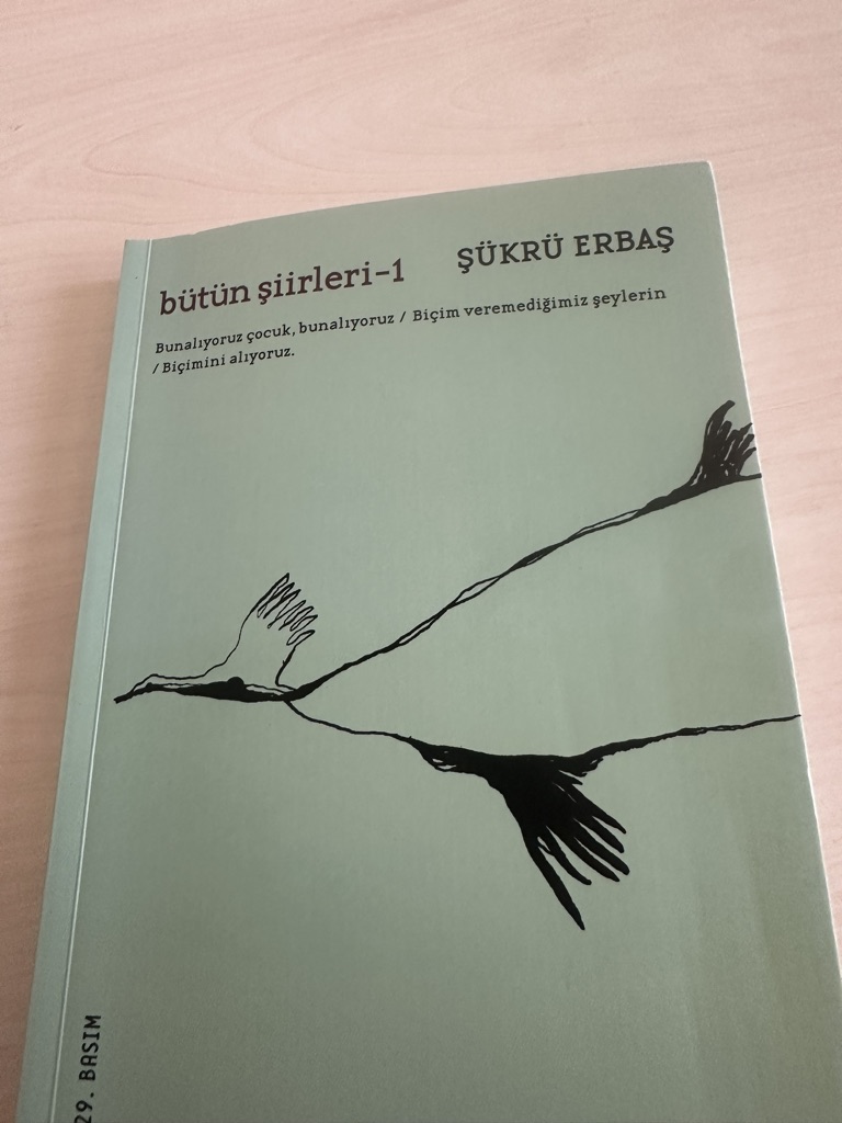 bütün şiirleri-1 - Merve Öz kitap kapağı