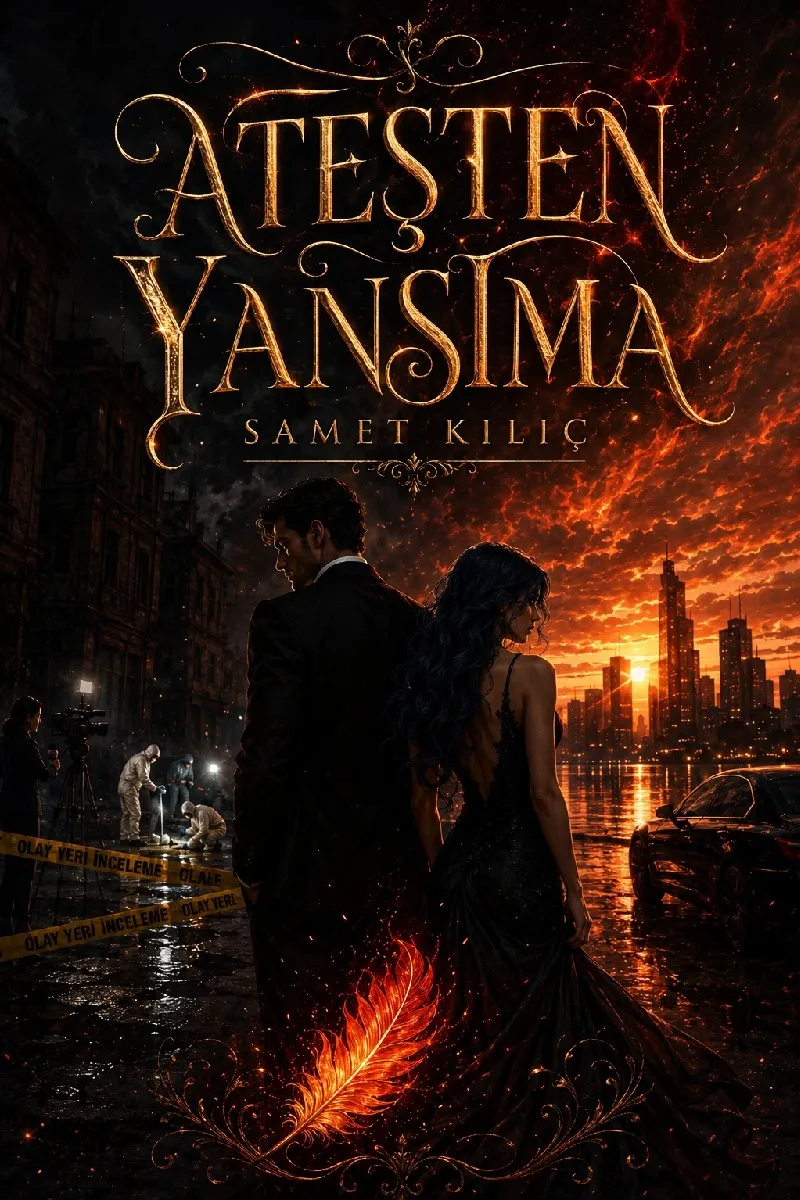 ATEŞTEN YANSIMA - Sametkılıç kitap kapağı
