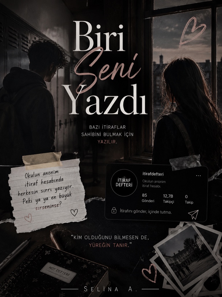 Biri Seni Yazdı – Arvenssss kitap kapağı
