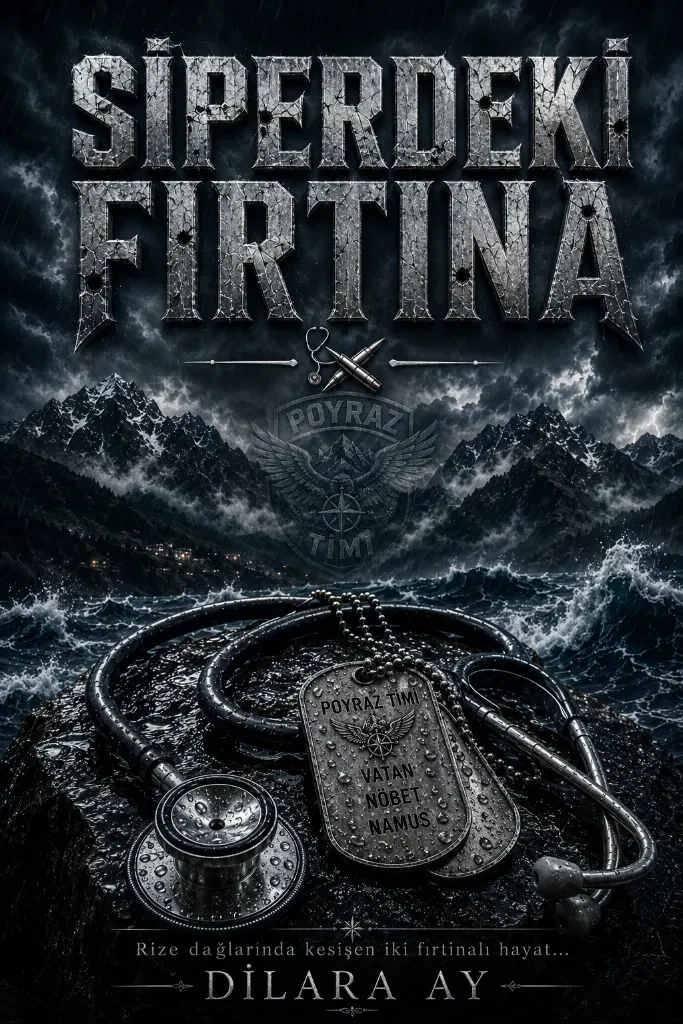 SİPERDEKİ FIRTINA - zeynep ay kitap kapağı