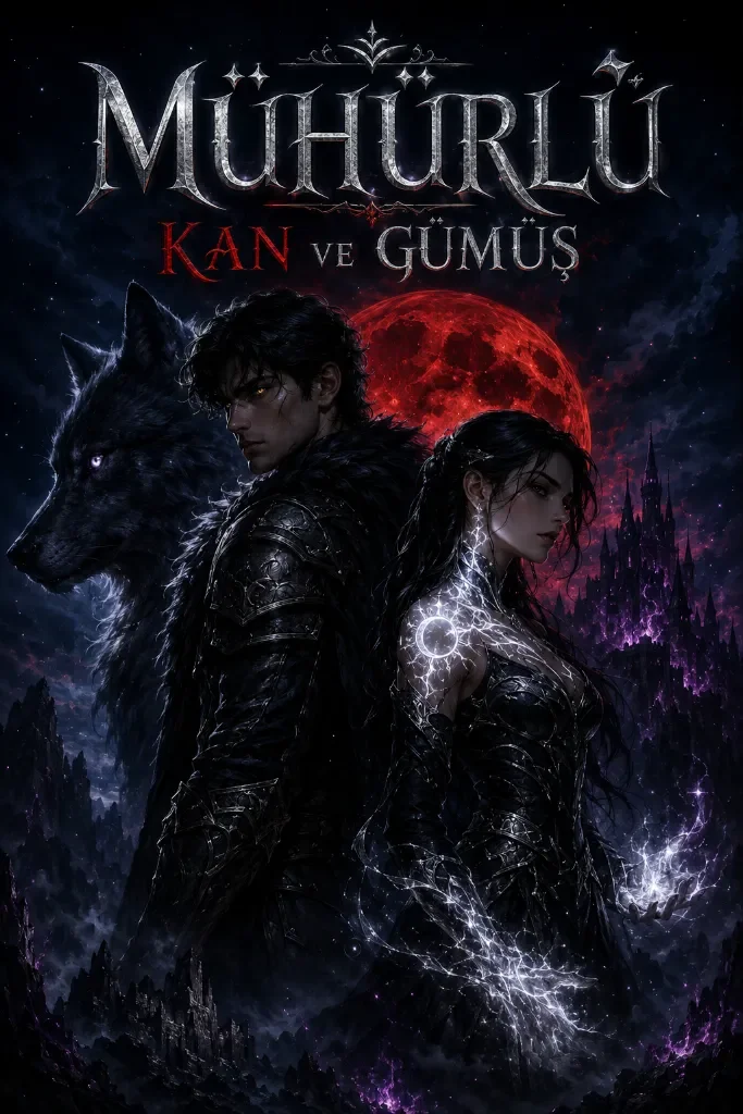 MÜHÜRLÜ:KAN VE GÜMÜŞ - zeynep ay kitap kapağı