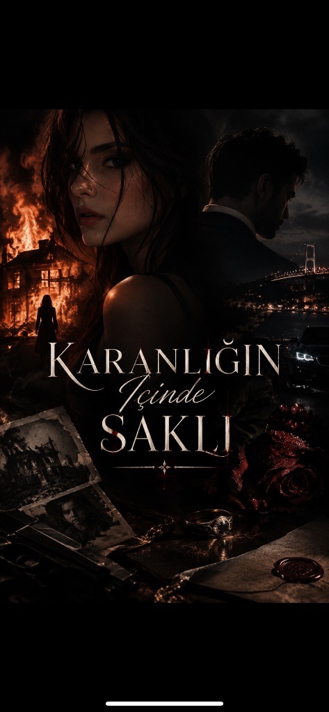 KARANLIĞIN İÇİNDE SAKLI – WritePad Yazarı kitap kapağı