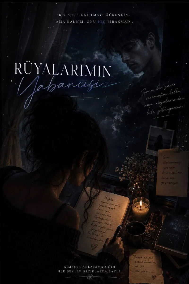 KADER(B.B.H.) - RÜYALARIMIN YABANCISI – Sayfalardakihayat24 kitap kapağı