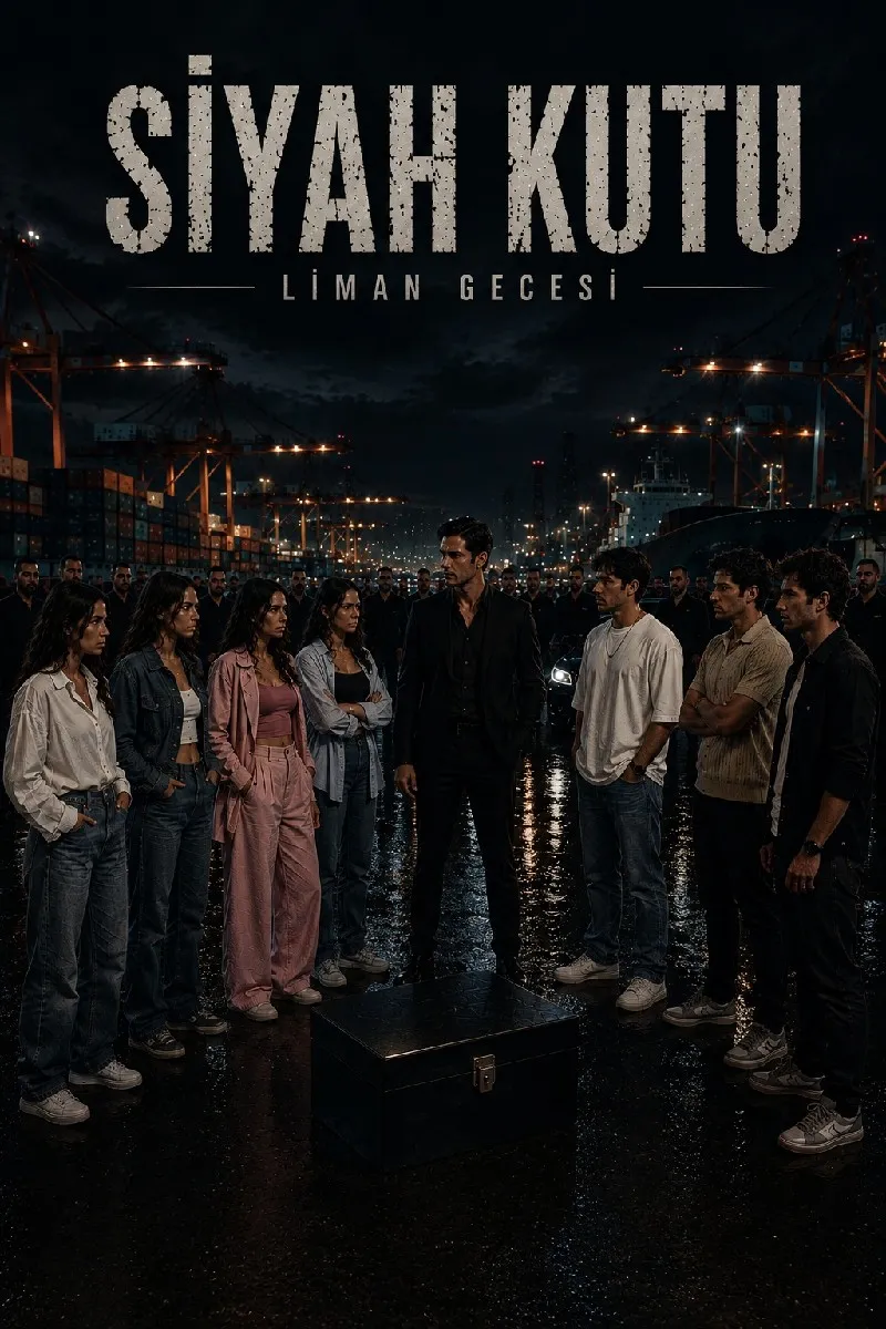 Siyah Kutu: Liman Gecesi - ruzgargulu kitap kapağı
