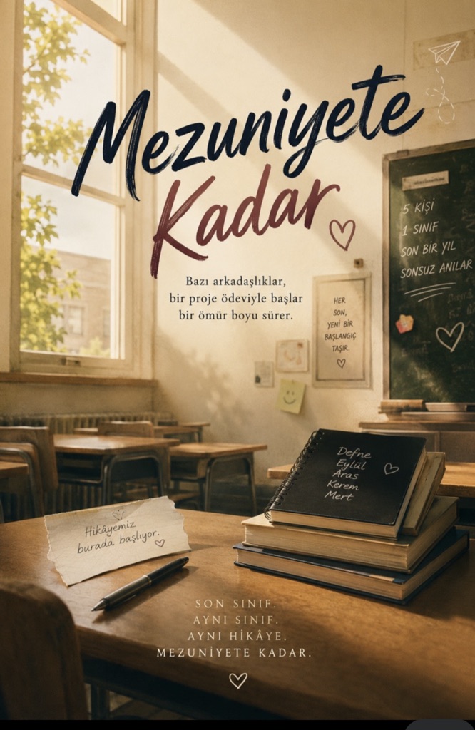 MEZUNİYETE KADAR – leydinizz3 kitap kapağı